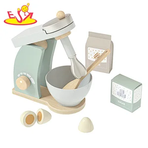 Nuevo diseño Macaron lindo juguete de cocina de madera para niños W10C582